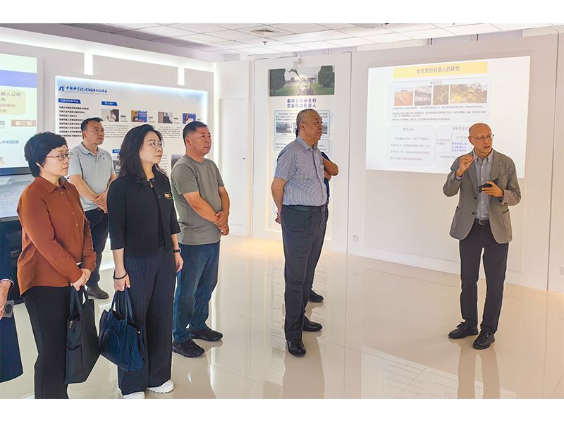 崔培军书记赴中国科学院沈阳自动化研究所调研